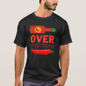 Tabasco über alles Siracha über alles T-Shirt (Vorderseite)