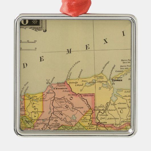 Tabasko Ornament Aus Metall (Vorne)