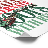 TABATA Fun Weihnachtsversion der Fitness Poster (Ecke)