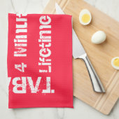 Tabata Training Geschirrtuch (Viertel Falte)