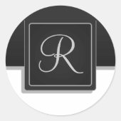 Tabbed Initial Umschlag Aufkleber (Vorderseite)