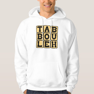 Tabbouleh, levantinisches vegetarisches Gericht Hoodie