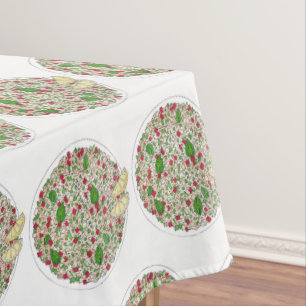 Tabbouleh Salad Mediterranean Lebanese Syrian Food Tischdecke