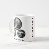 Tabby Cat 6-Image Coffee Tasse Design (Vorderseite Links)