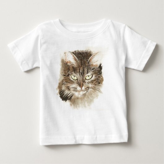 tabby_cat baby t-shirt (Vorderseite)