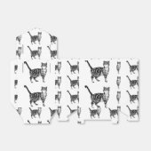 Tabby Cat Black Birthday Party Cake Fevor Box Geschenkschachtel (Ungefaltet)