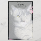Tabby Cat Briefpapier (Vorderseite)