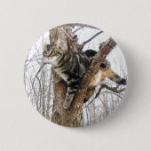 Tabby Cat Button (Vorderseite)