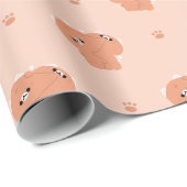 Tabby Cat Couple Geschenkpapier (Rolleneckpunkt)