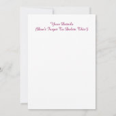 TABBY CAT-EINLADUNG (Rückseite)