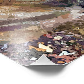 TABBY CAT FOTODRUCK (Ecke)