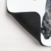 Tabby Cat Frage: Was Budgie? Mousepad (Ecke)