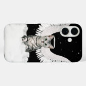 Tabby Cat Guardian Angel mit Wings Case-Mate iPhone Hülle (Rückseite (Horizontal))
