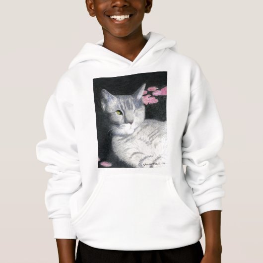 Tabby Cat Hoodie (Vorderseite)