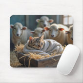 Tabby Cat in Barmherzigkeit Mousepad (Mit Mouse)