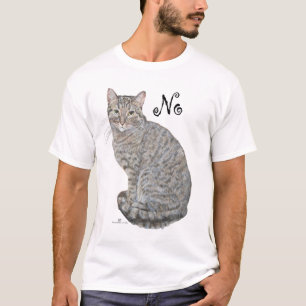 Tabby Cat ist nicht geöffnet T-Shirt