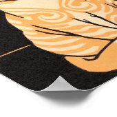 Tabby Cat - Julie De Graag Poster (Ecke)