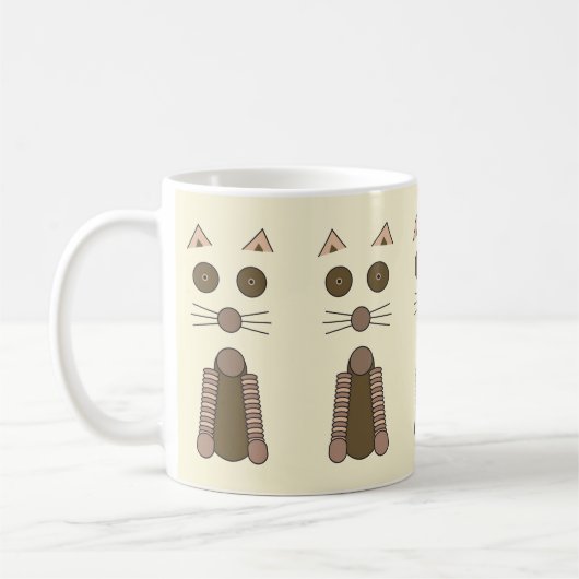 Tabby CAT Kaffeetasse (Links)