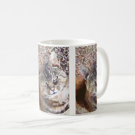 TABBY CAT KAFFEETASSE (VorderseiteRechts)