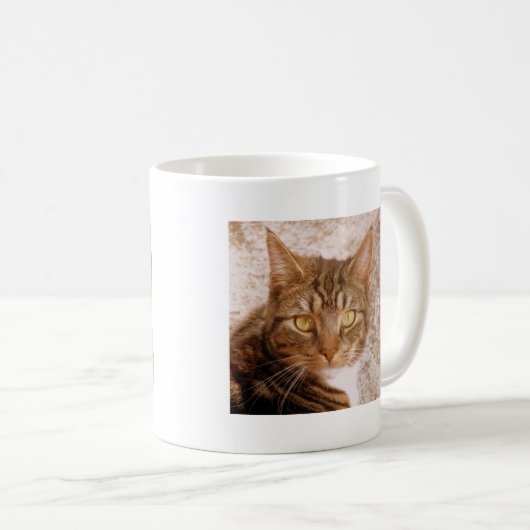 Tabby Cat Kaffeetasse (VorderseiteRechts)