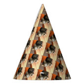 Tabby Cat Kitten Pet Portrait Partyhütchen (Links)