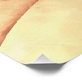 Tabby Cat Kitten Pet Portrait Poster (Ecke)