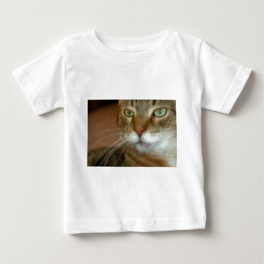 Tabby Cat Liebe Baby T-shirt (Vorderseite)