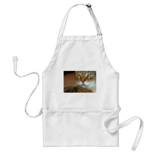 Tabby Cat Liebe Schürze (Vorne)