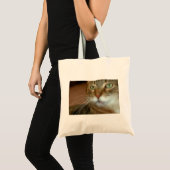 Tabby Cat Liebe Tragetasche (Vorderseite (Produkt))