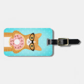 Tabby Cat Luggage Tags Gepäckanhänger (Vorderseite horizontal)
