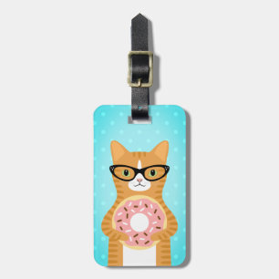 Tabby Cat Luggage Tags Gepäckanhänger