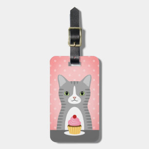 Tabby Cat Luggage Tags Gepäckanhänger