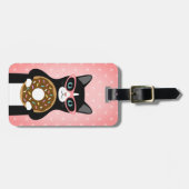 Tabby Cat Luggage Tags Gepäckanhänger (Vorderseite horizontal)