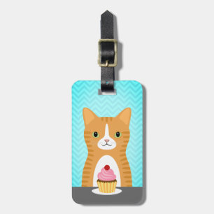 Tabby Cat Luggage Tags Gepäckanhänger