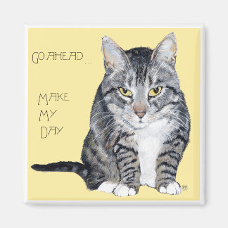 Tabby Cat - Mach meinen Tag Magnet