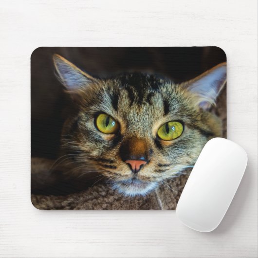Tabby Cat Mousepad (Mit Mouse)