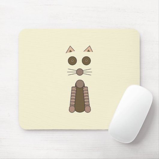 Tabby CAT Mousepad (Mit Mouse)