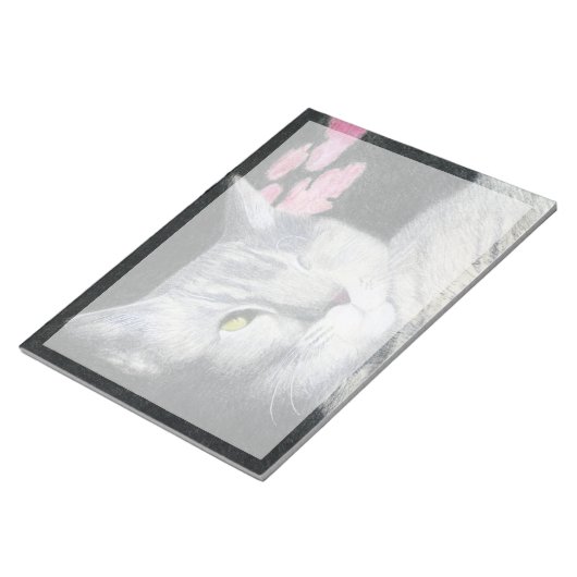 Tabby Cat Notizblock (angewinkelt)