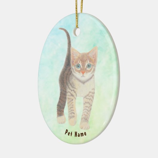 Tabby Cat Ornament (Links)