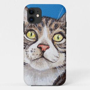 Tabby Cat Painting Case-Mate iPhone Hülle