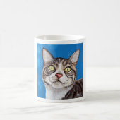 Tabby Cat Painting Kaffeetasse (Mittel)