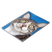 Tabby Cat Painting Notizblock (Linke Seite)