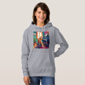 Tabby Cat Piano Hoodie (Vorne ganz)