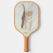 Tabby Cat Pickleball Paddle (Rückseite)