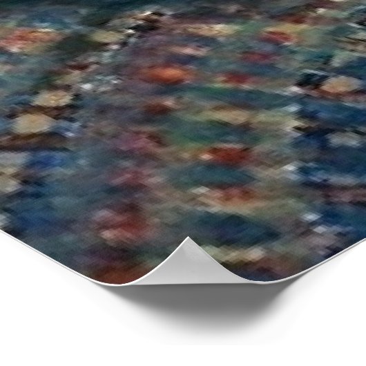 Tabby Cat Poster (Ecke)