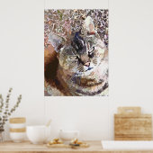 TABBY CAT POSTER (Küche)