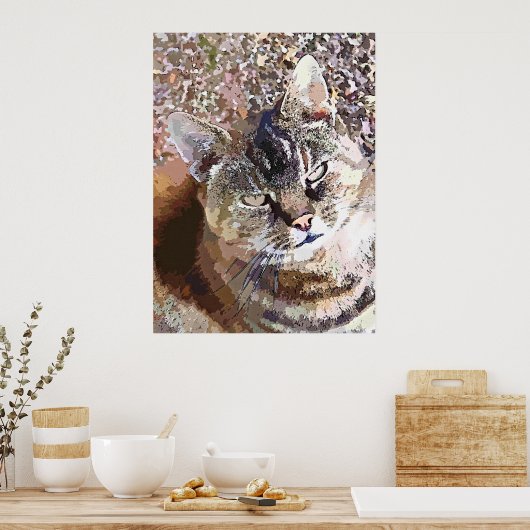 TABBY CAT POSTER (Küche)
