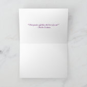 Tabby Cat Quote Card Karte (Innenseite)
