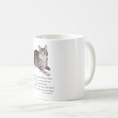 Tabby Cat Rainbow Bridge Kaffeetasse (VorderseiteRechts)