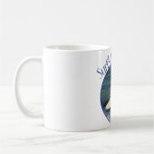 Tabby Cat Surf's Up! Kaffeetasse (Links)